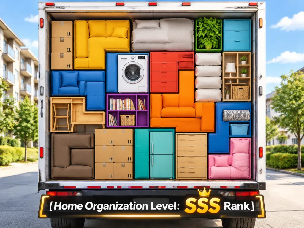 Tetris Moving Truck Packing Concept