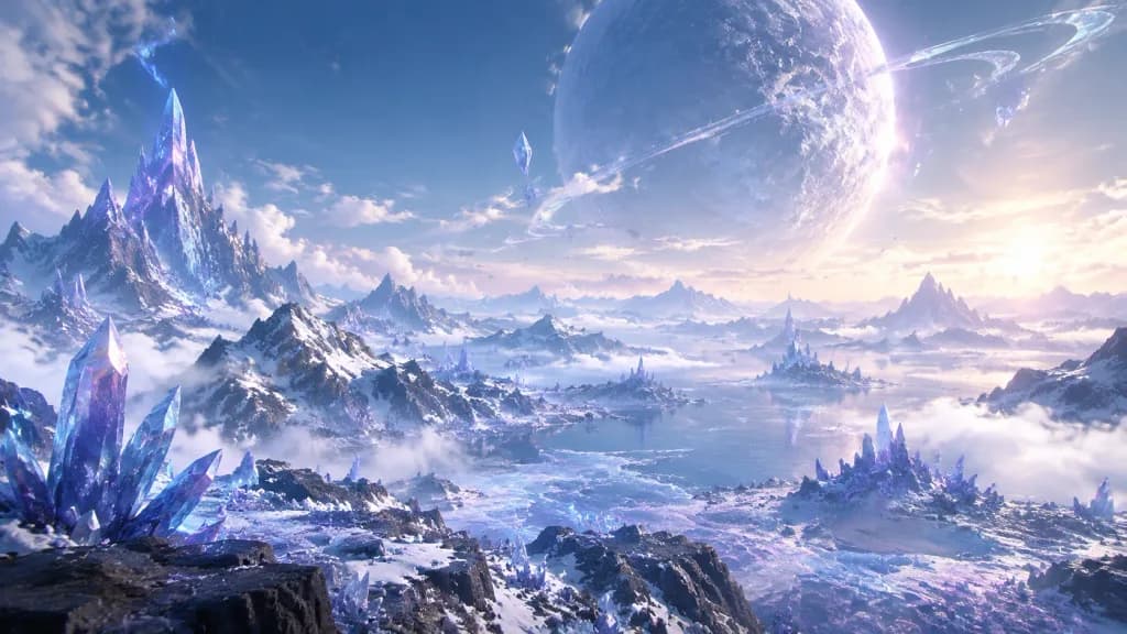 オープンワールドファンタジーゲーム絶景