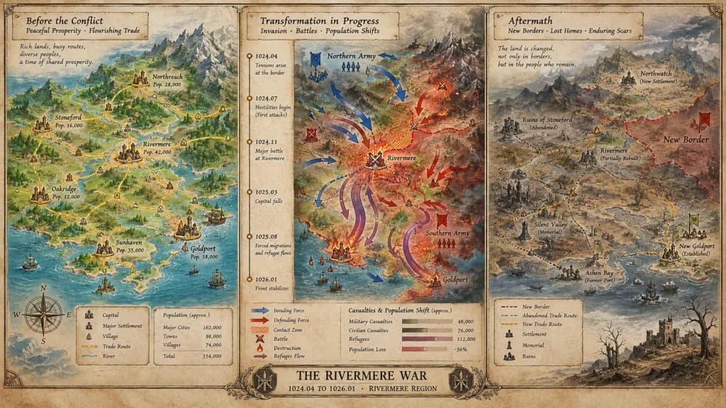 Cartographer Historical Crisis Board Map