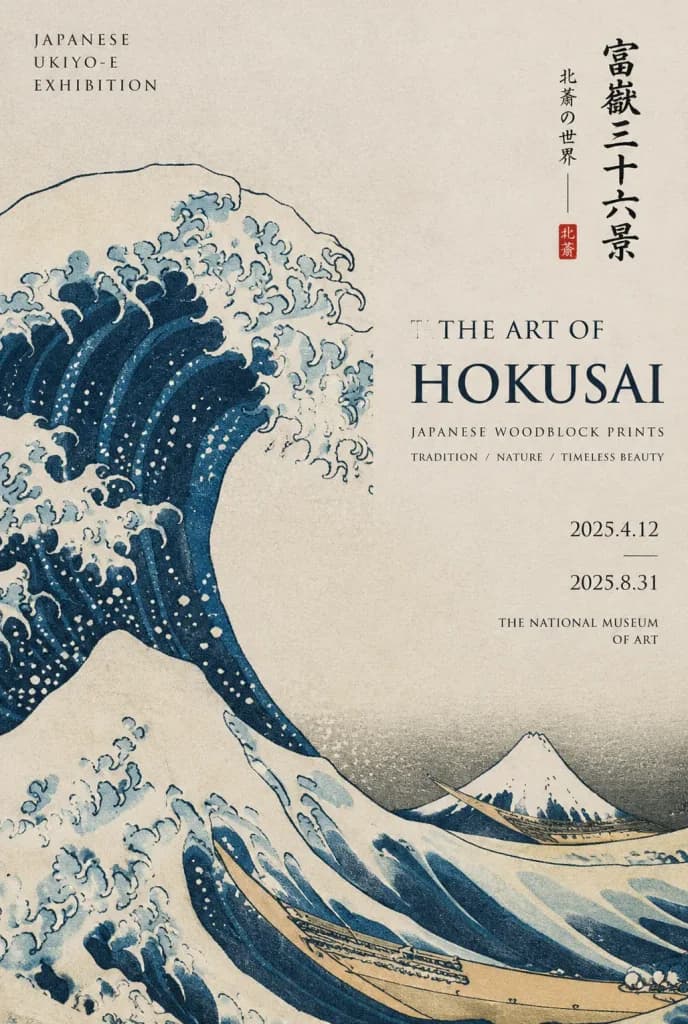 浮世繪美術館展覽海報