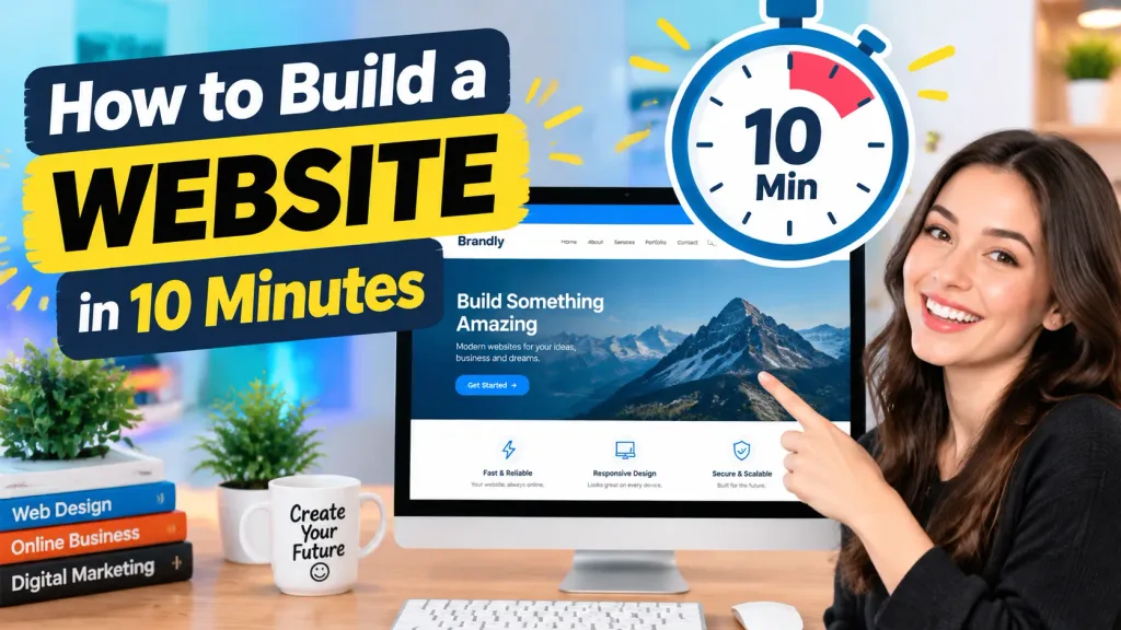 Quick Website Tutorial YouTube Thumbnail