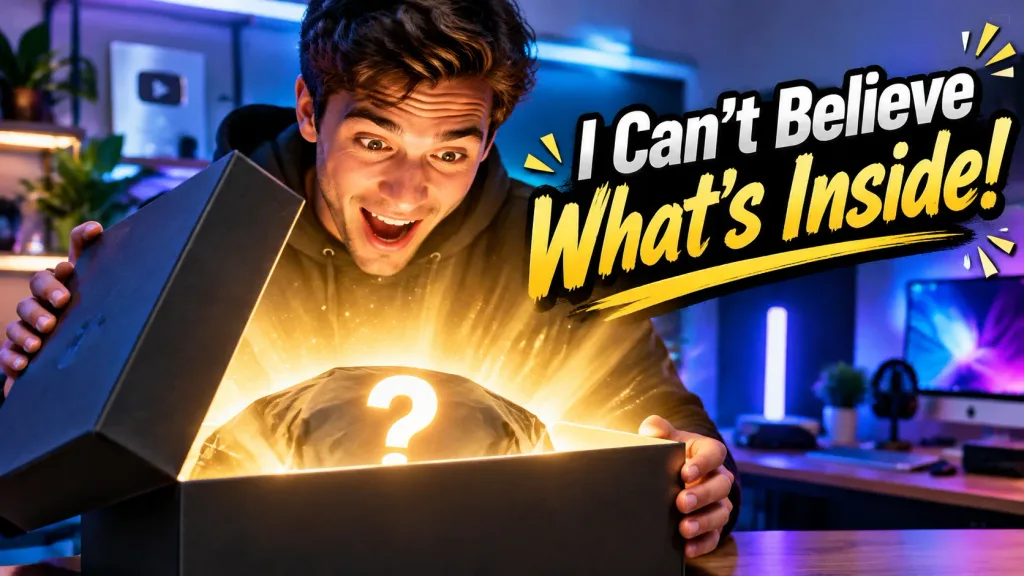 Tech Gadget Unboxing Video Thumbnail
