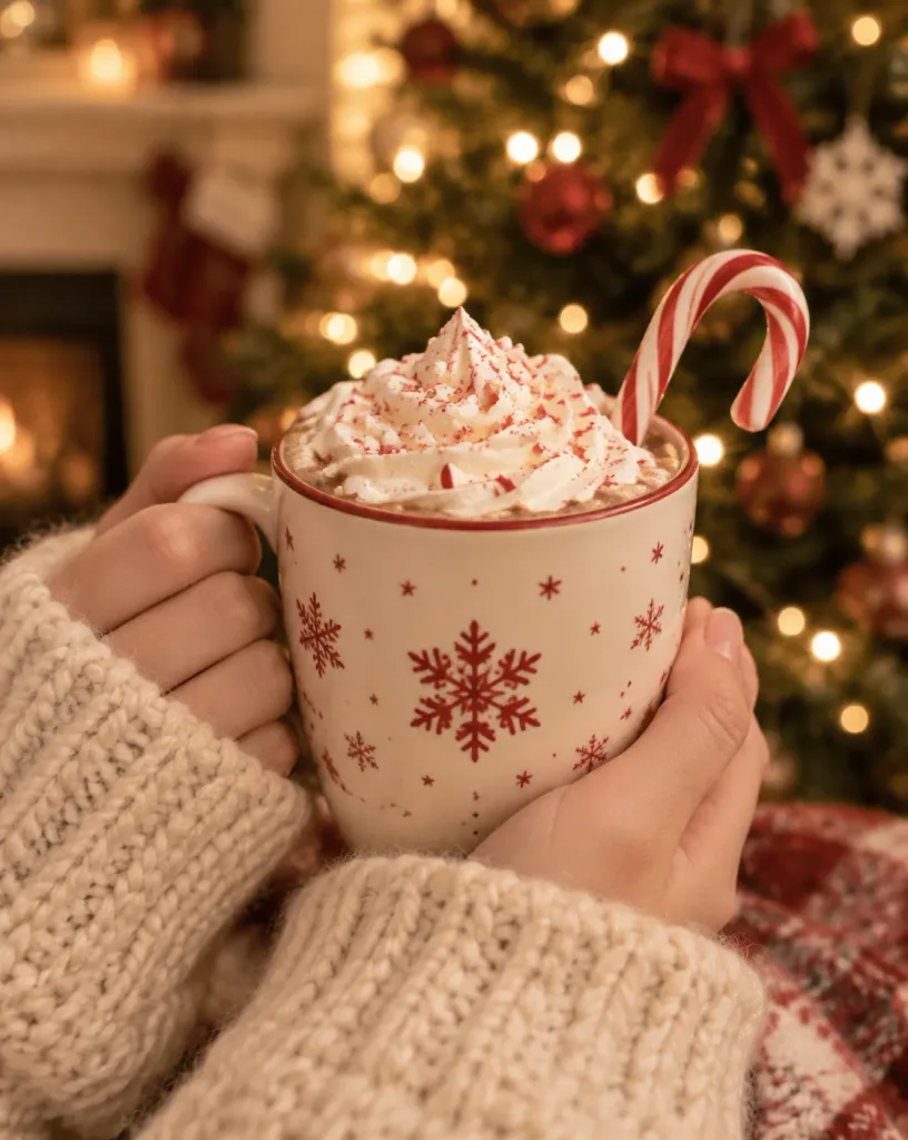 Cozy Christmas Hot Chocolate Mug