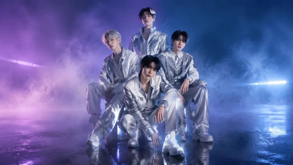 Futuristic K-Pop Group Album Concept