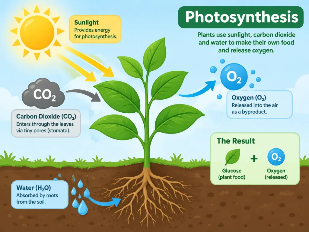 Photosynthesis Science Educational Infographic