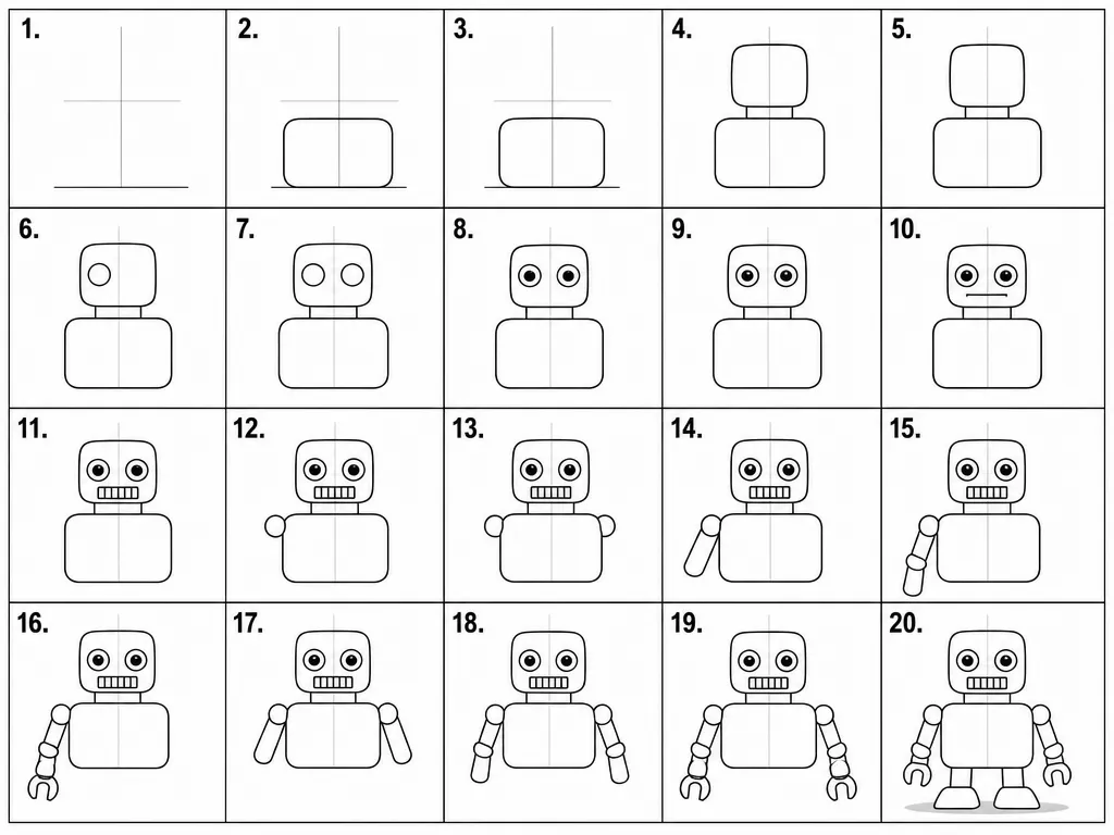 20-step drawing guide: GPT Image 2
