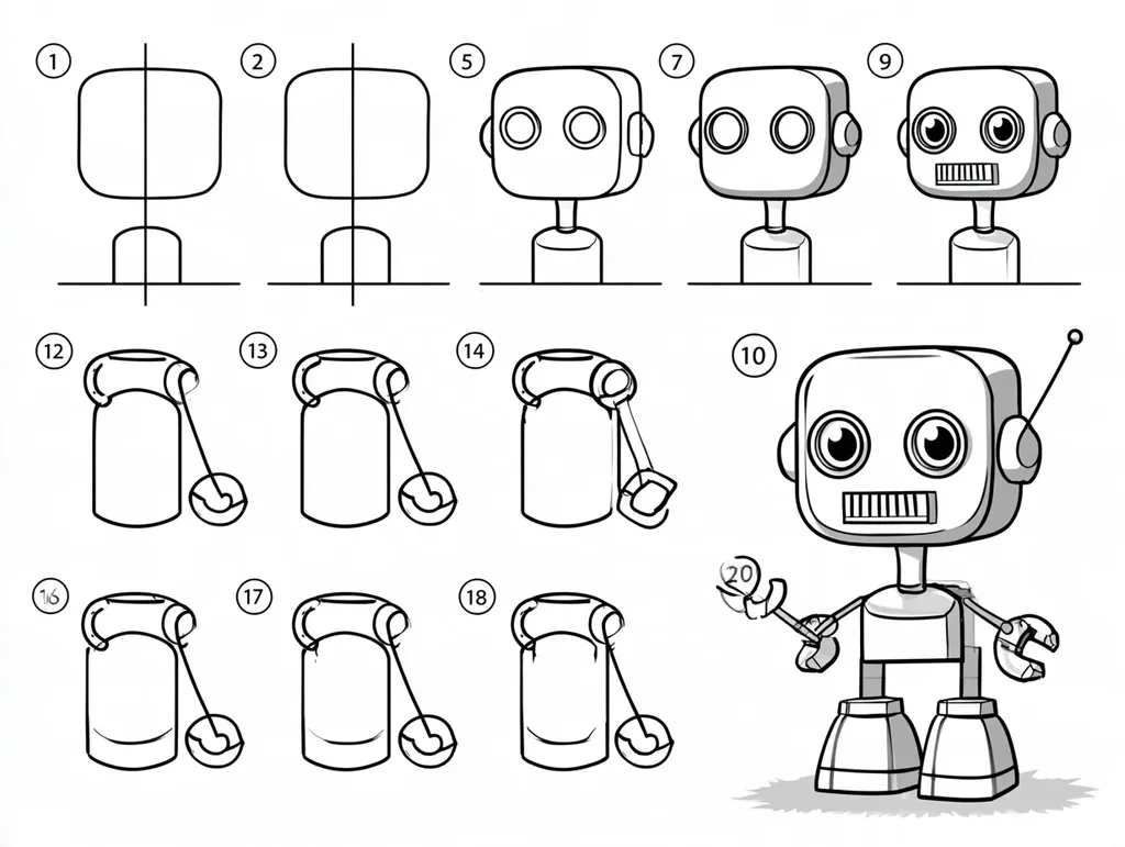20-step drawing guide: Midjourney V8.2