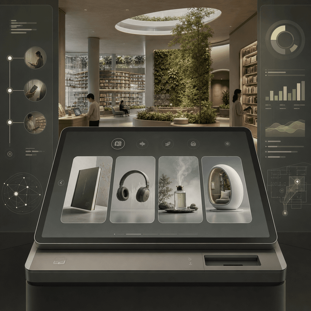 "Library Borrowing Terminal of the Future"