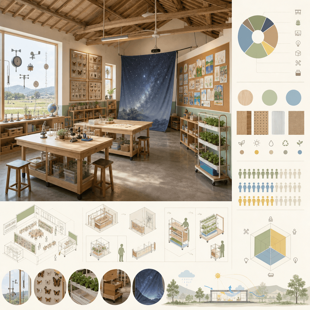 “Science classroom upgrade plan for rural primary schools”