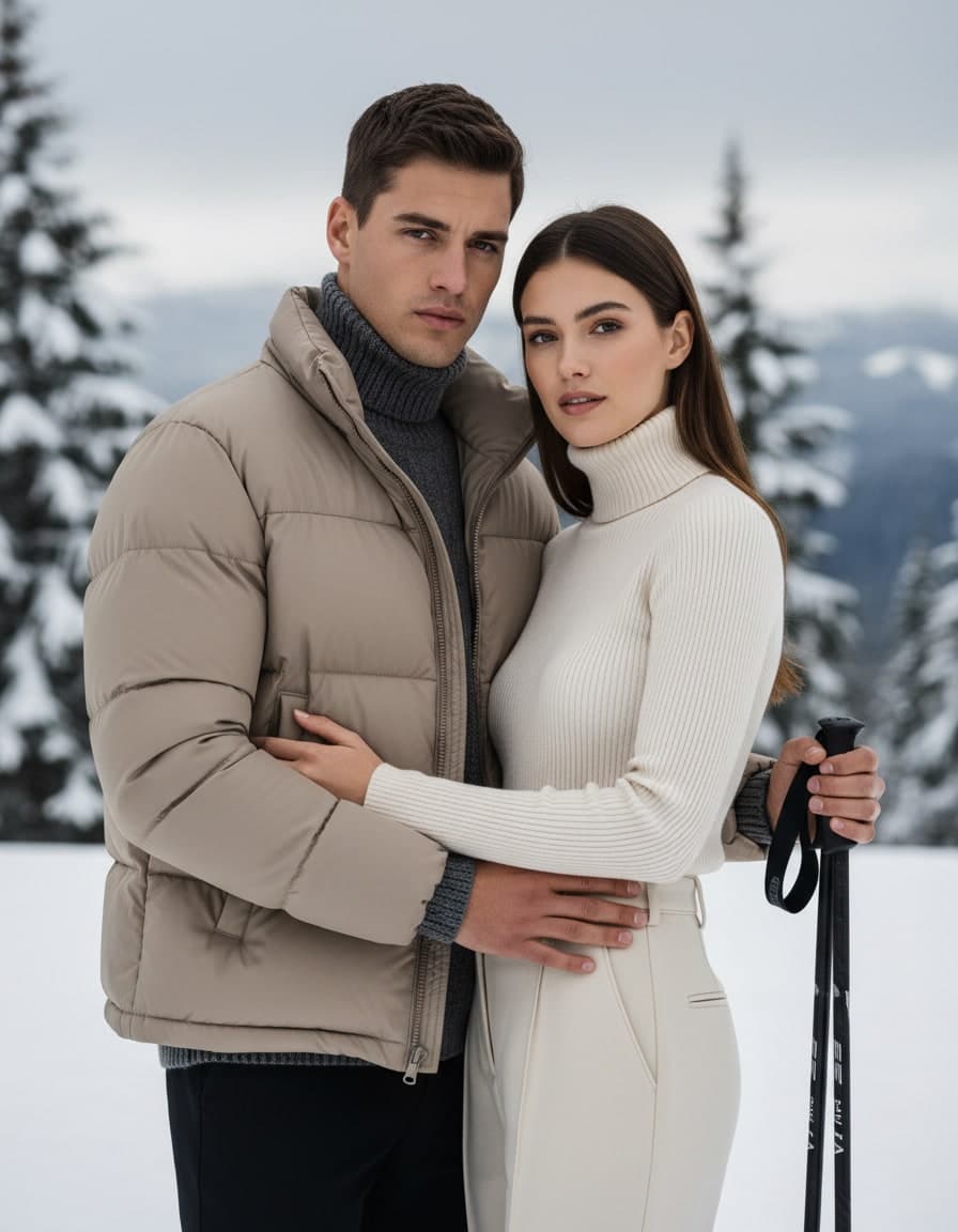 Dúo chic de invierno
