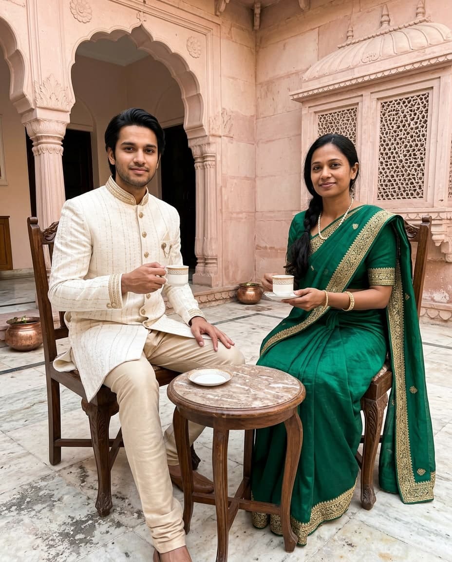 Palace Courtyard Tea