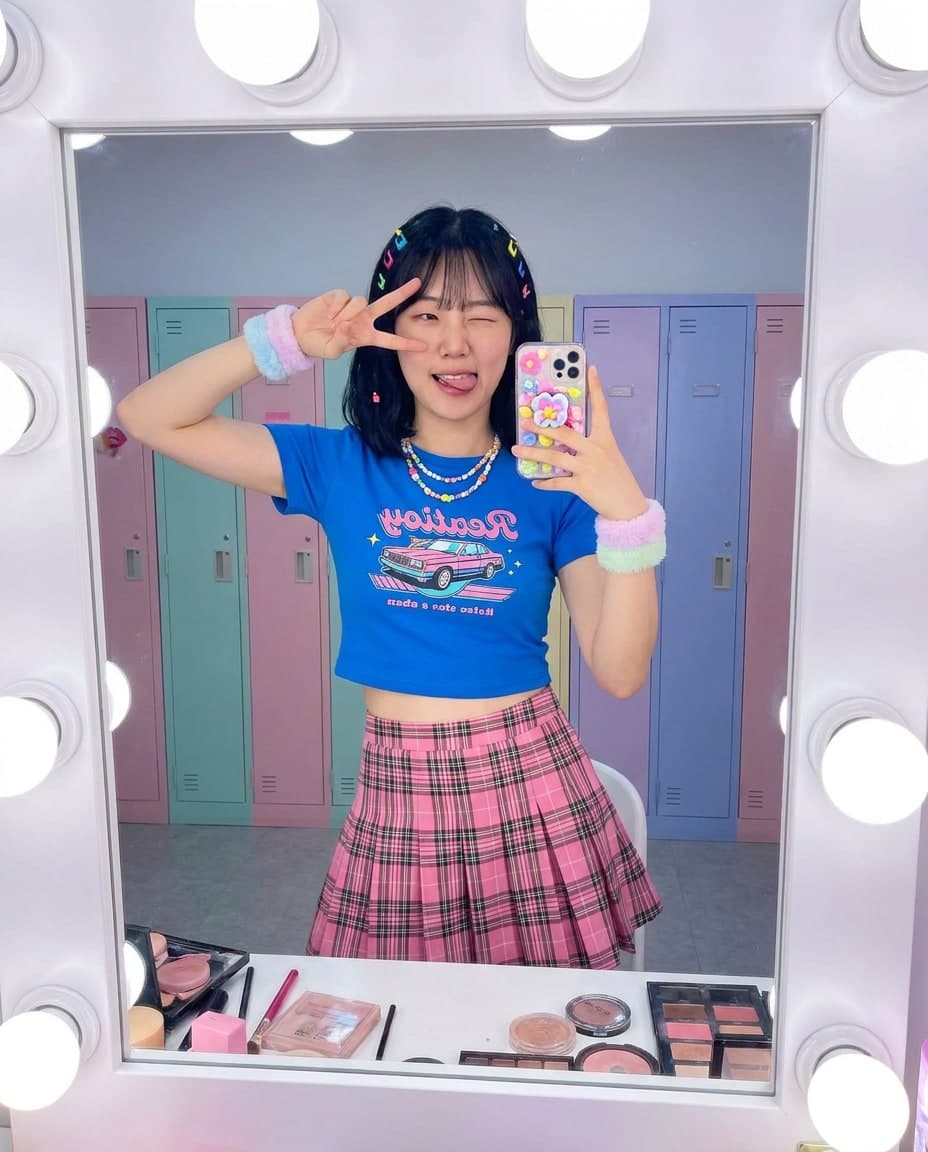Blue & Pink Pop