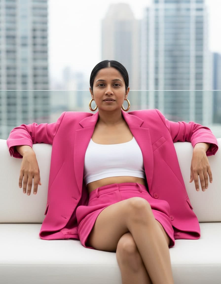 Boss Babe em Rosa