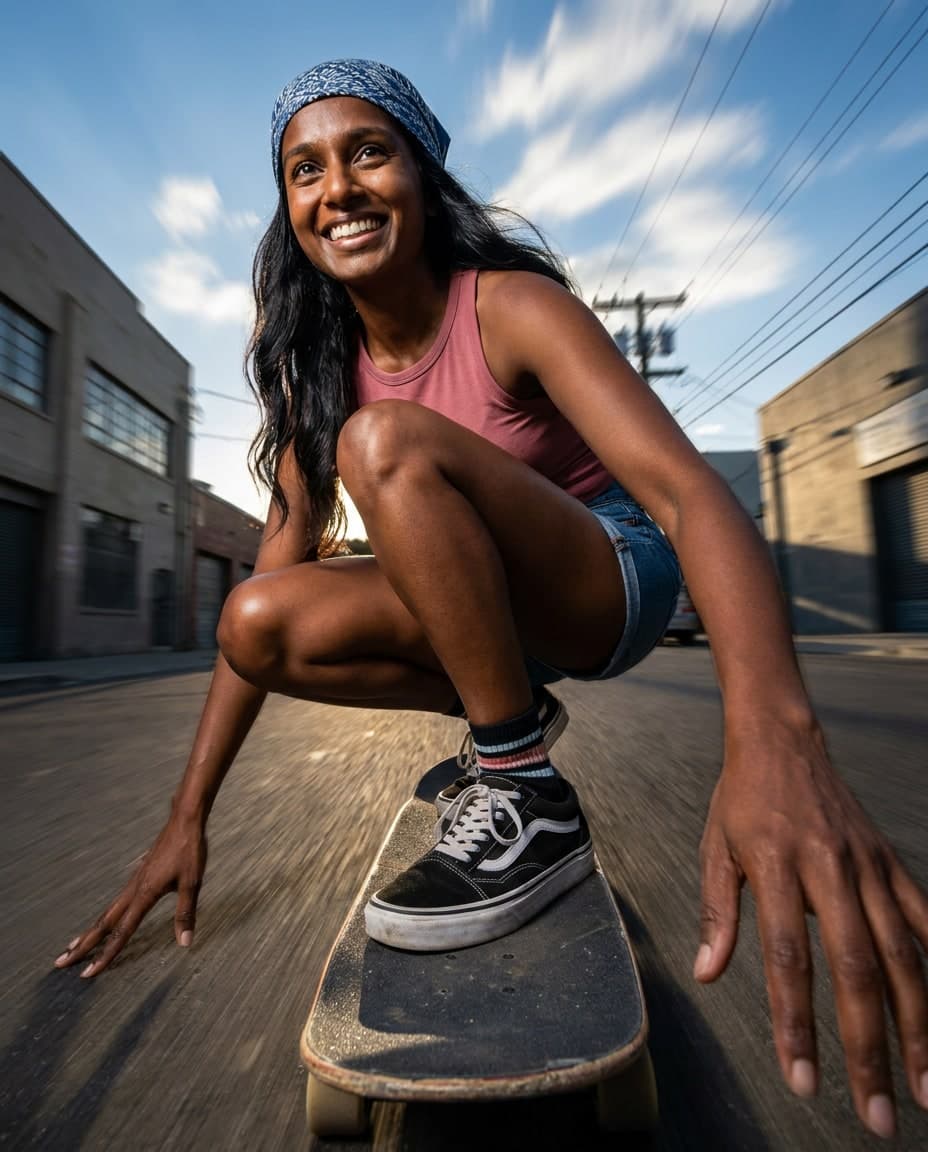 Ambiance skate urbain