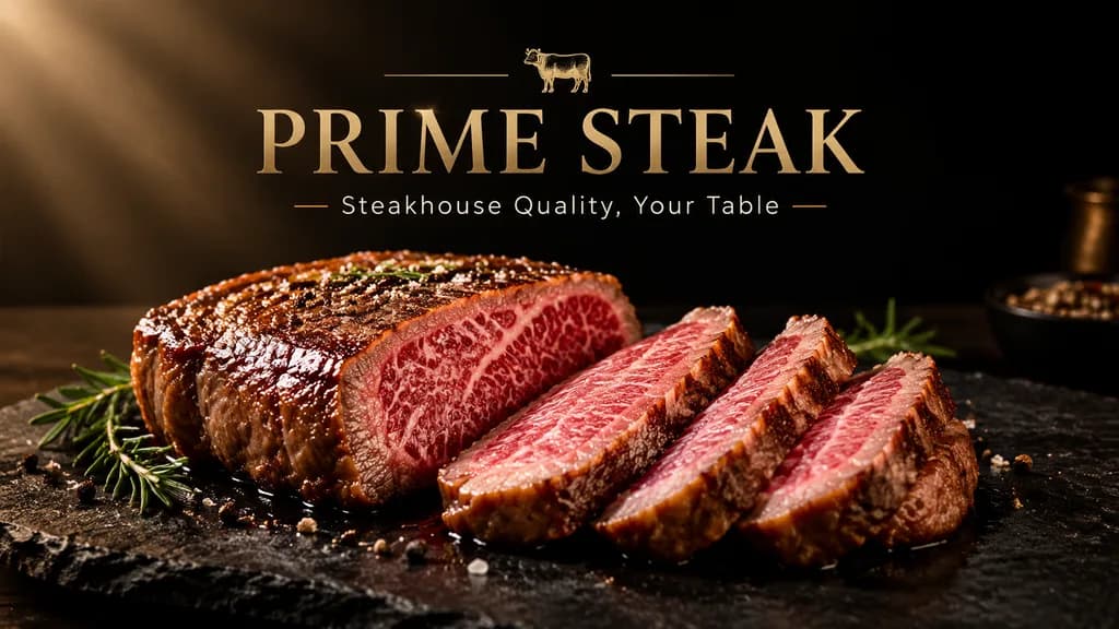 Luxury Meat and Seafood Hero Banner