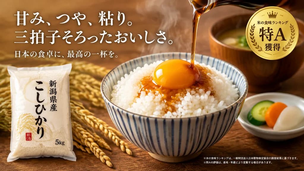 Japanese Rice Product Advertisement Banner