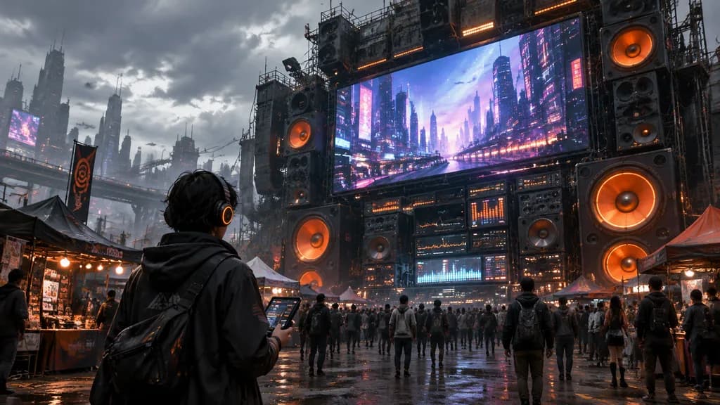 Cyberpunk Outdoor Sound System Market