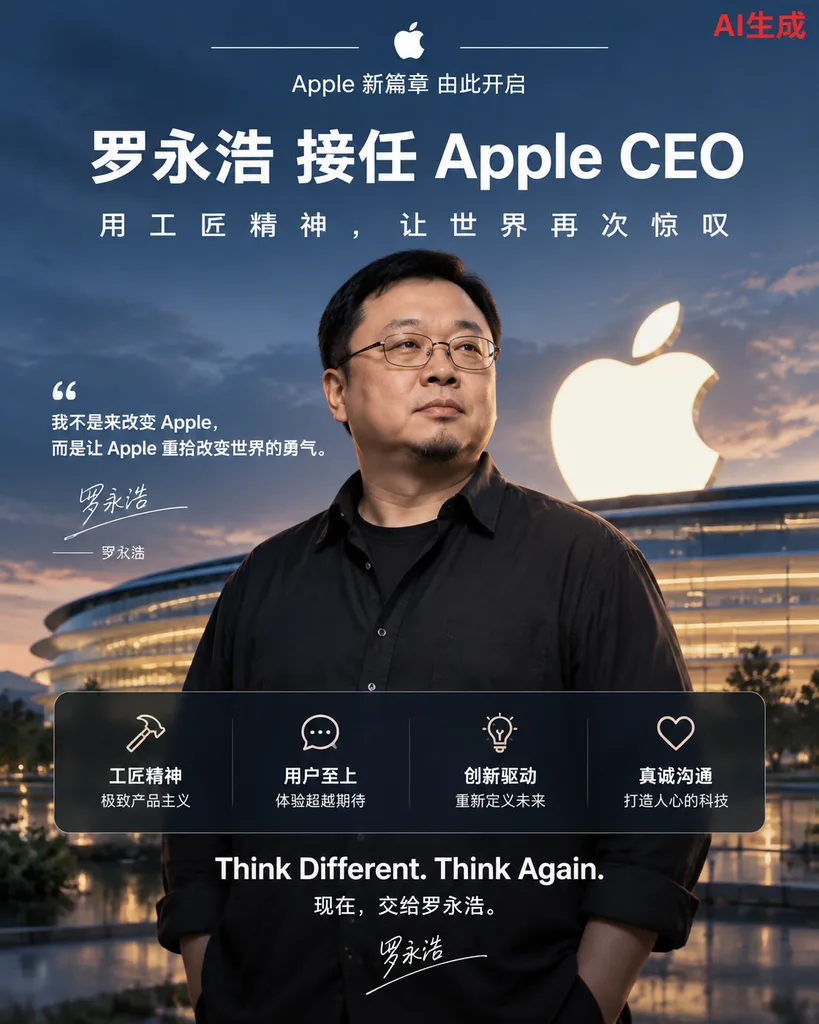 發表會風格高階主管宣傳海報
