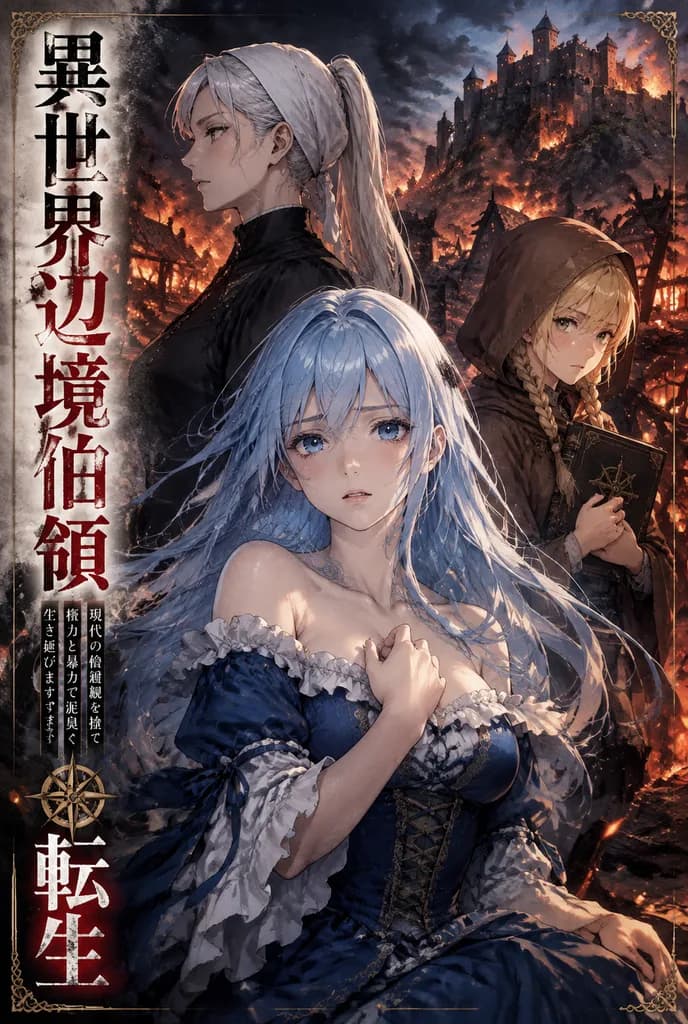 暗黑奇幻輕小說封面