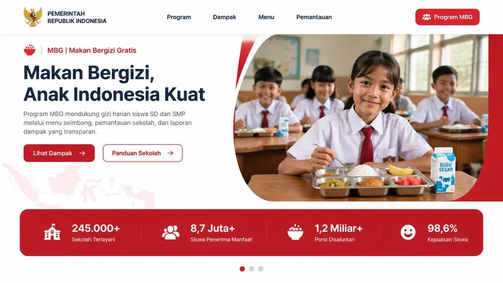 インドネシア学校給食プログラムLP