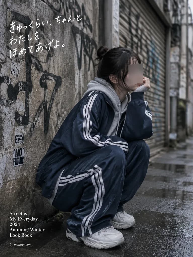 Ritratto Editoriale Lookbook Streetwear Urbano
