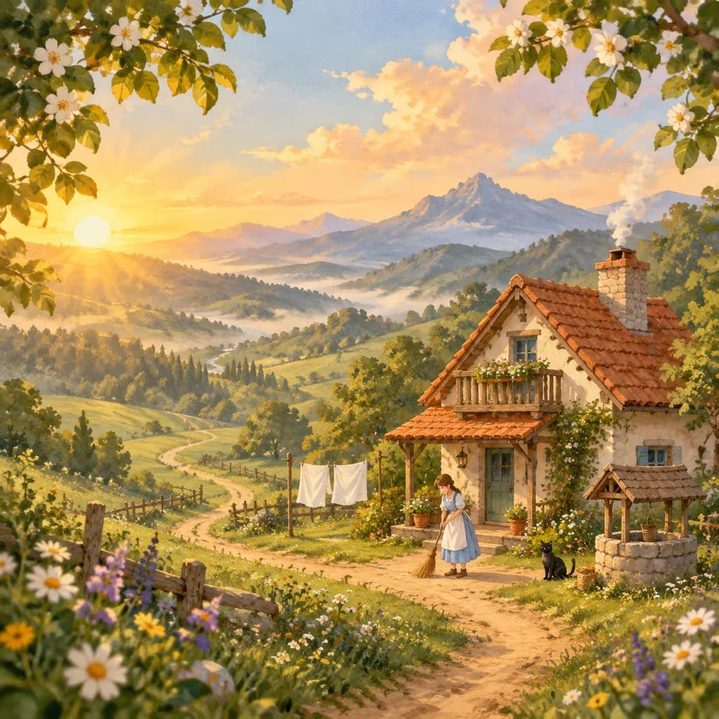 Storybook Cottage in Sunrise Valley