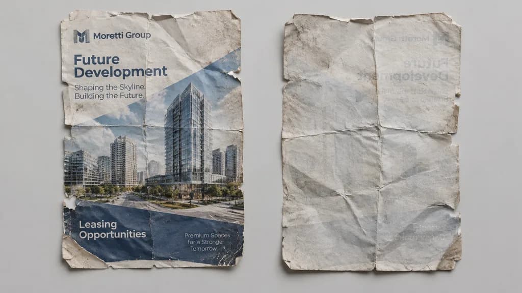 Crumpled Paper Flyer Reference Sheet