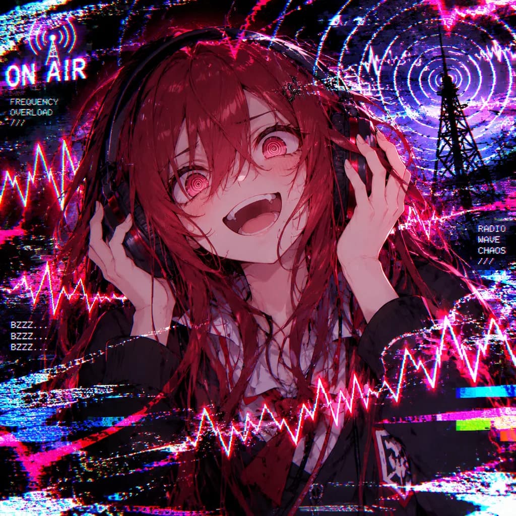 Glitch Art Character Transformation