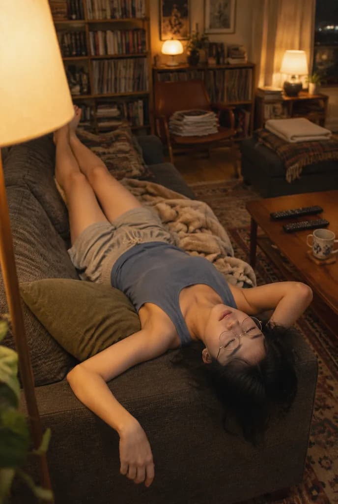 Candid Night on the Couch