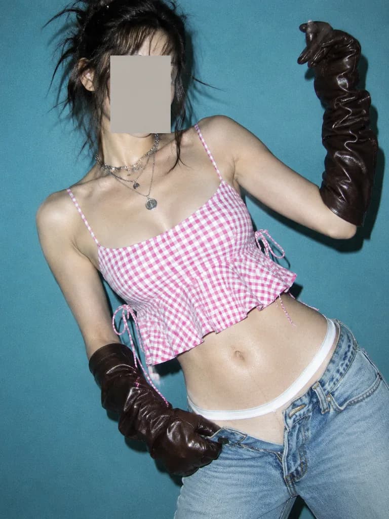 Y2K Flash Fashion Editorial