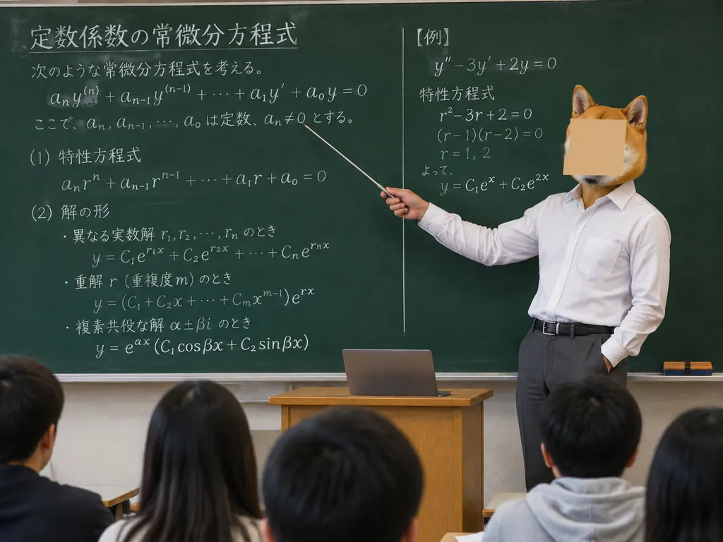 Censored Dog Teacher Math Lecture