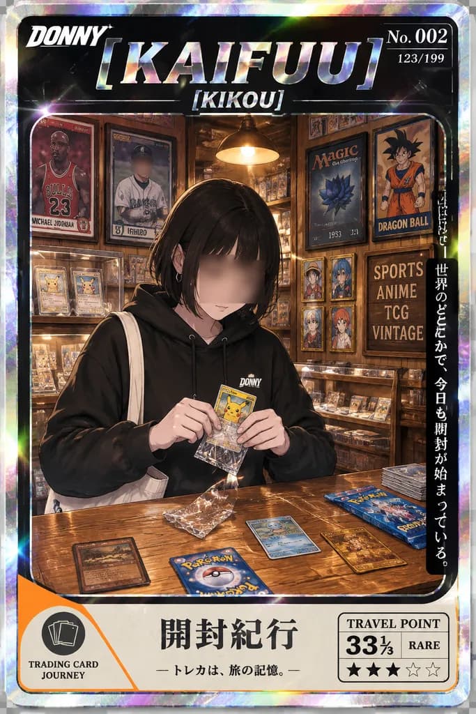 Holographic Parallel Trading Card Opening