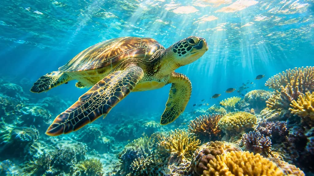 Atmospheric Underwater Wildlife Photography