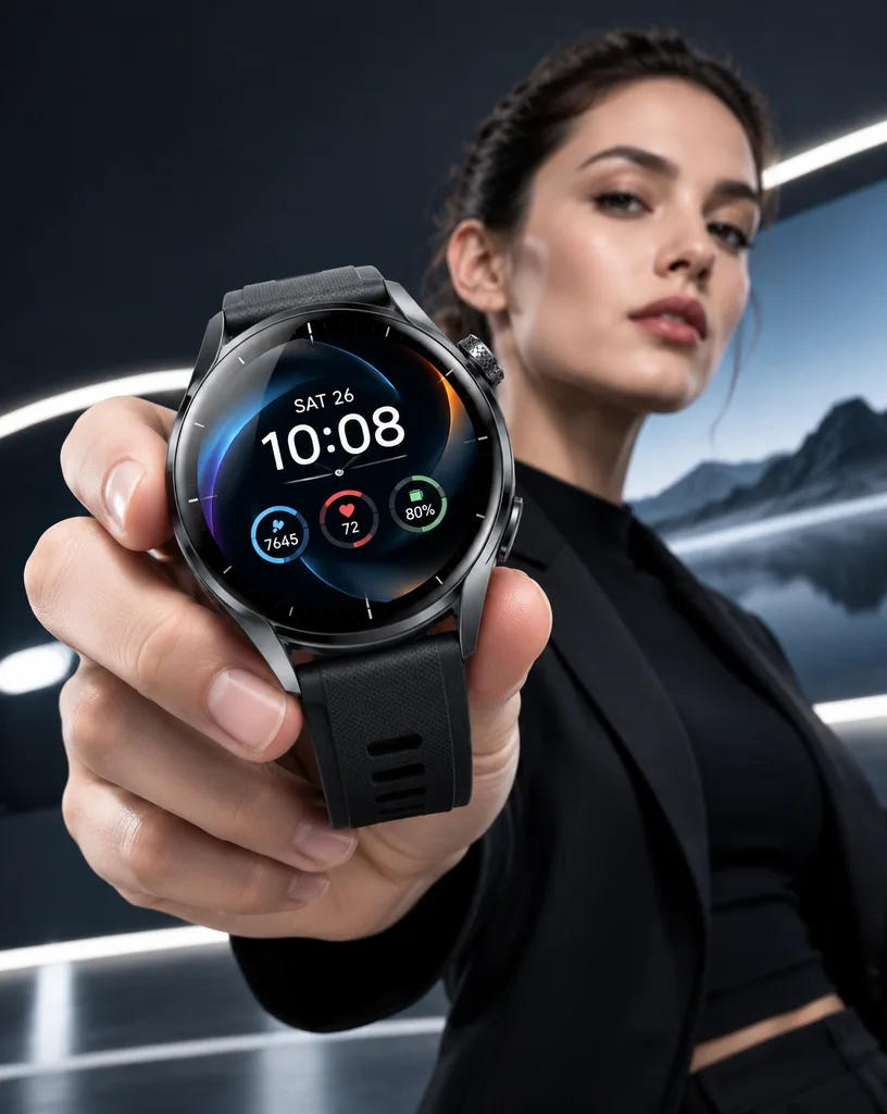Commercial Product Hero Shot with Model