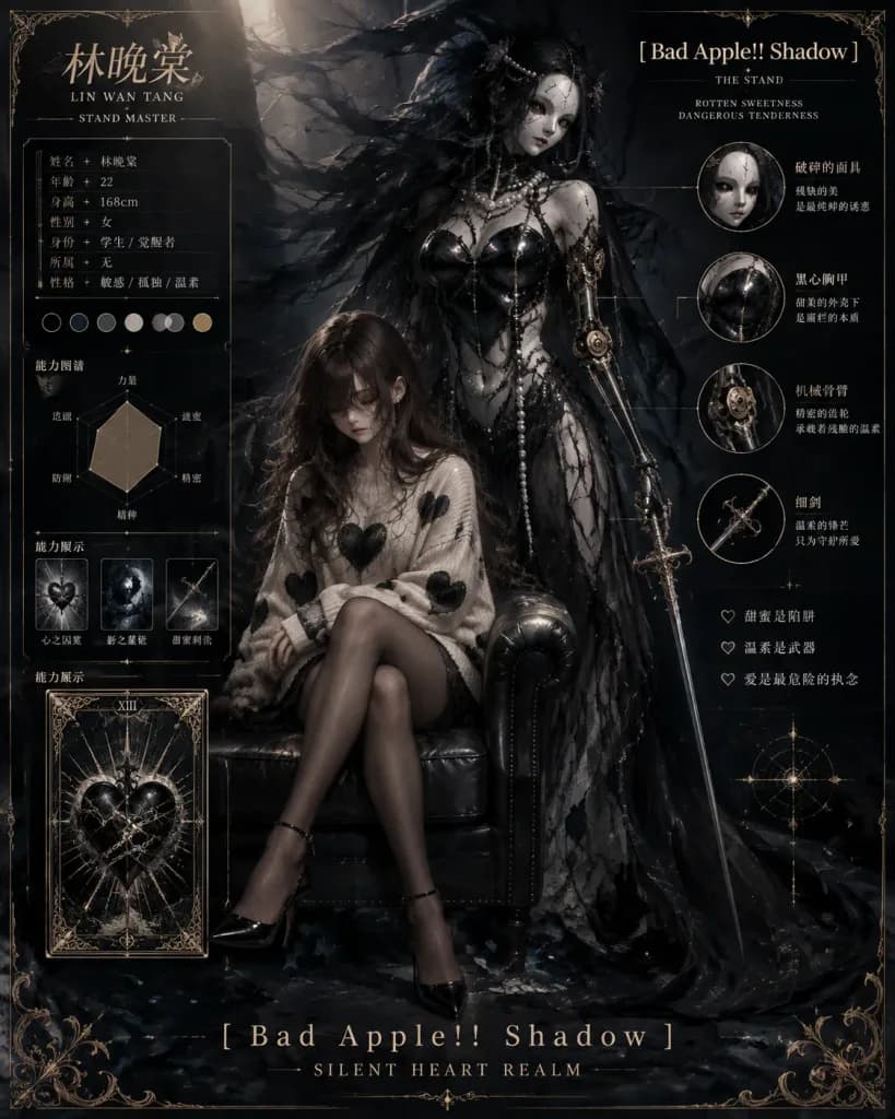 Gothic Stand Guardian Character Dossier