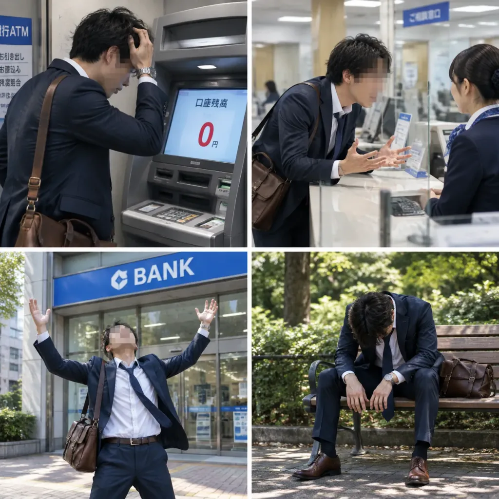 日本上班族零餘額分鏡故事板