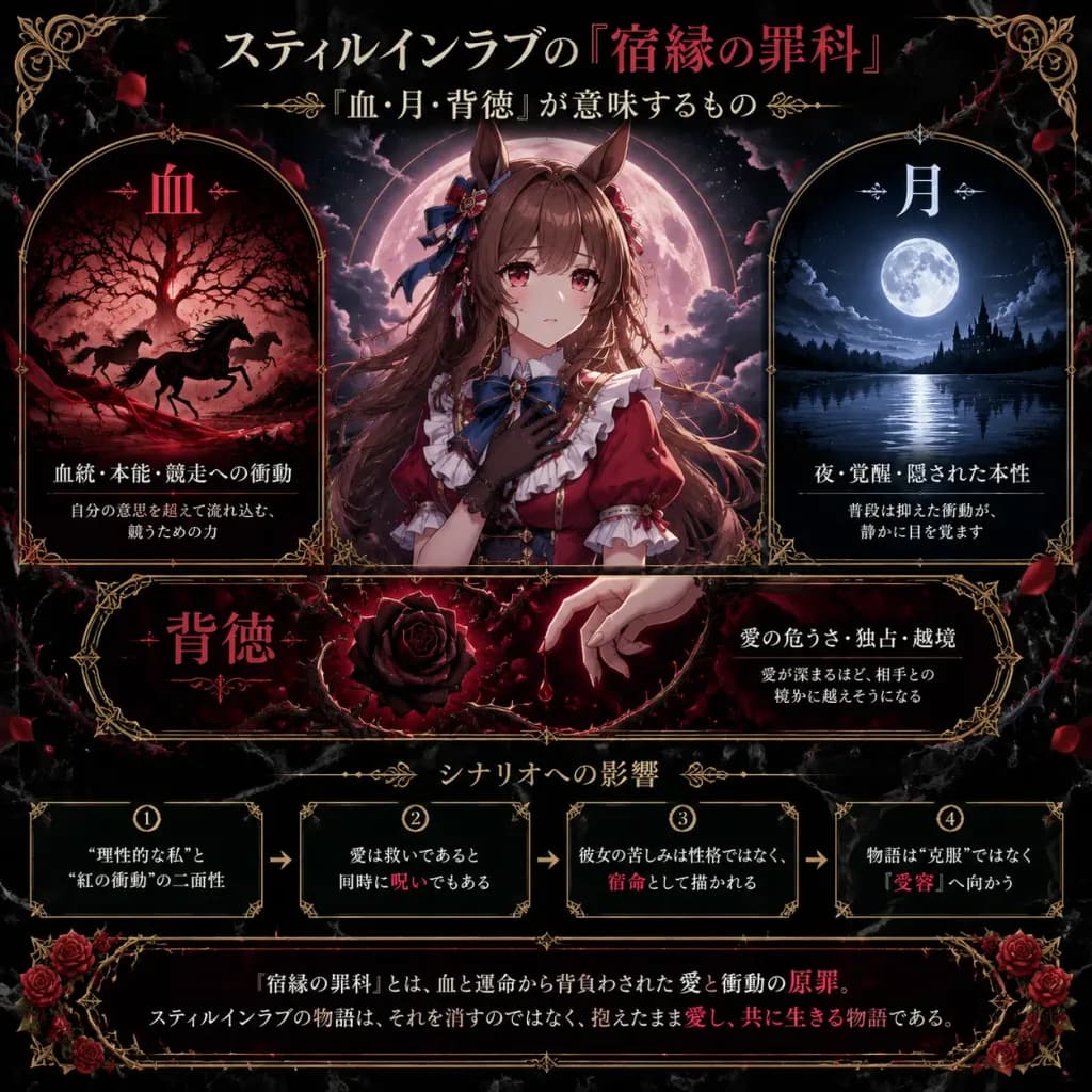 Gothic Anime Character Analysis Infographic