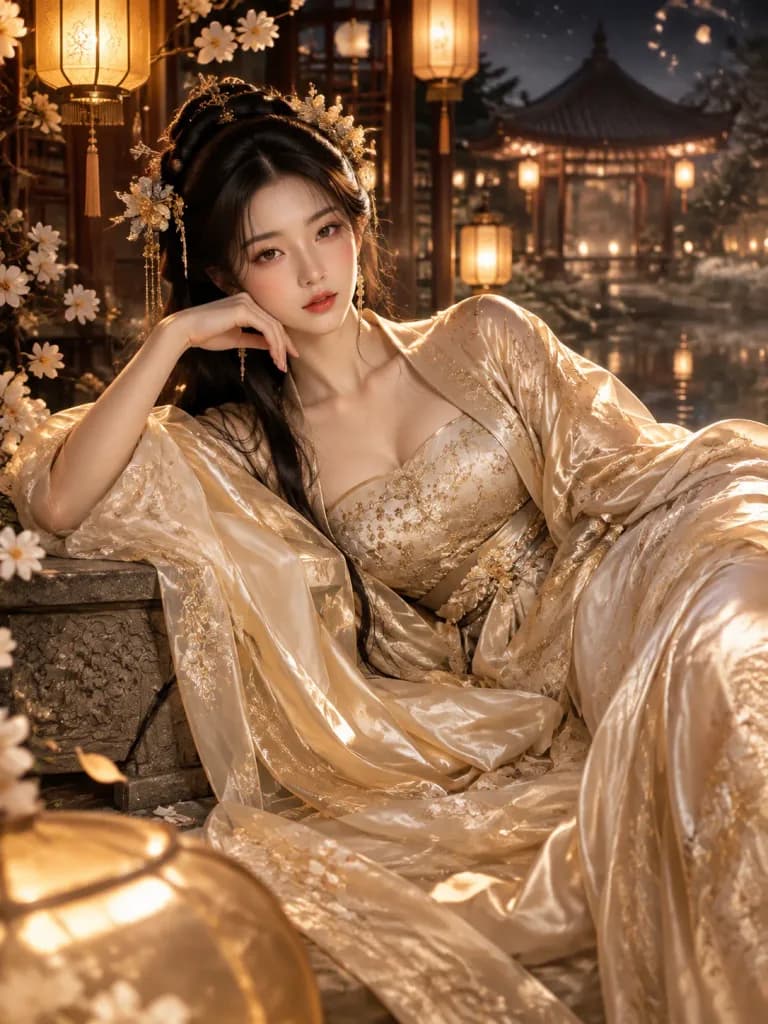 Cinematic Hanfu Editorial Portrait
