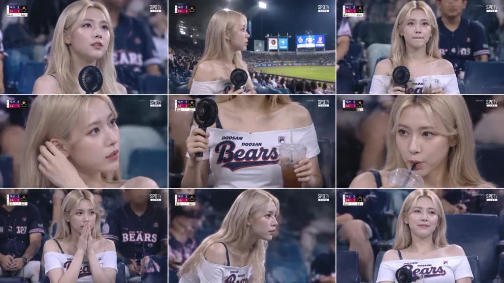 Storyboard Tv di Tifosa di Baseball KBO