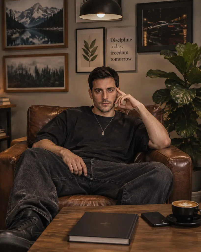 Editorial Cafe Lounge Portrait
