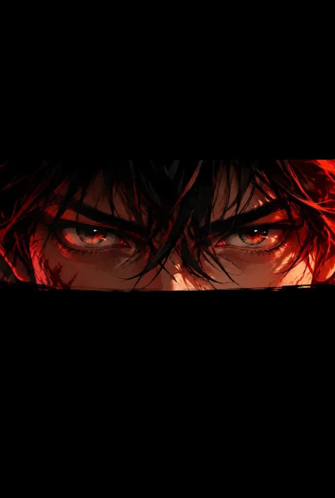 Graphic Novel Eye Close-up Poster