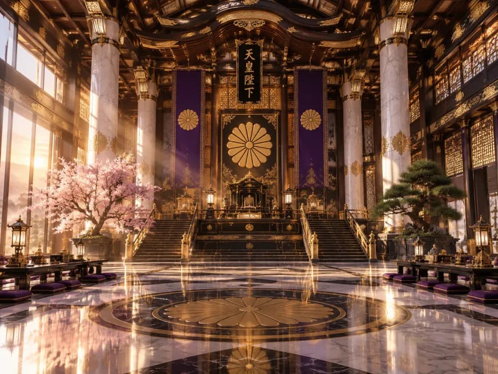 Futuristic Imperial Throne Hall
