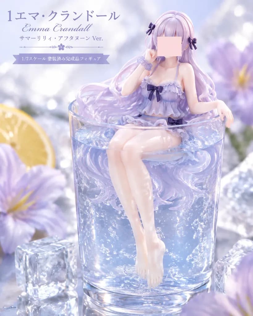 Summer Drink Anime Figure Product Poster