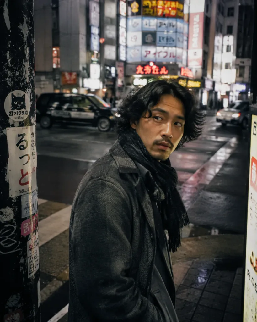 35mmフィルム調ストリートスナップ肖像