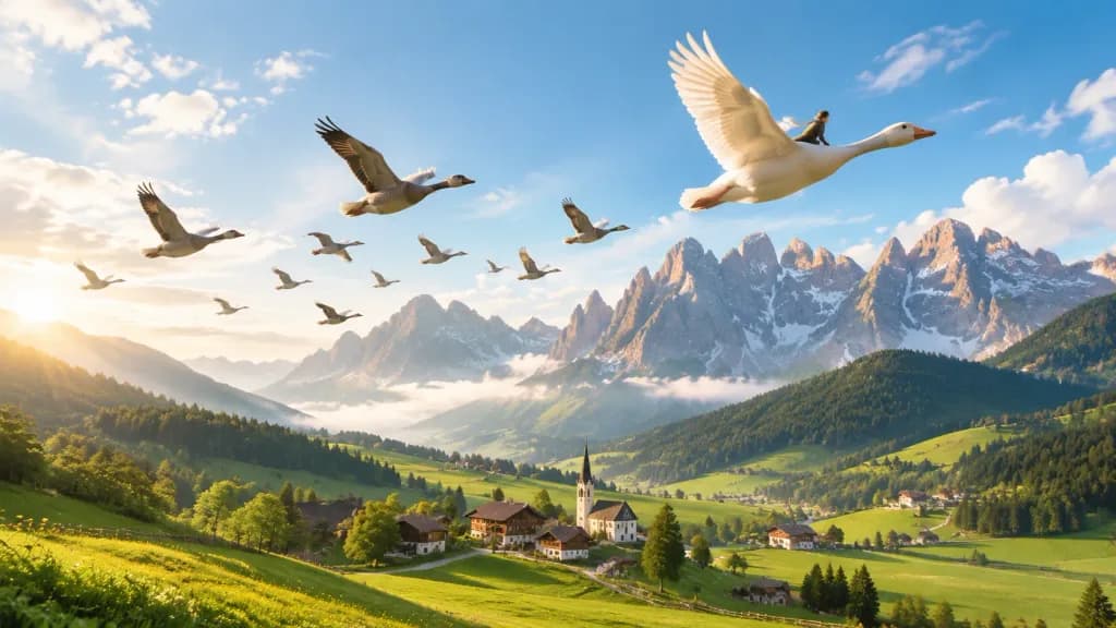 Vol Matinal au-dessus du Val di Funes