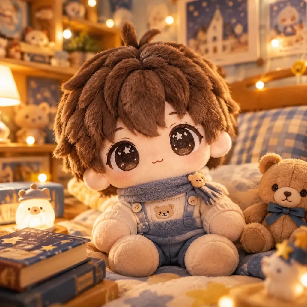 Handcrafted Plush Toy Character Transformation