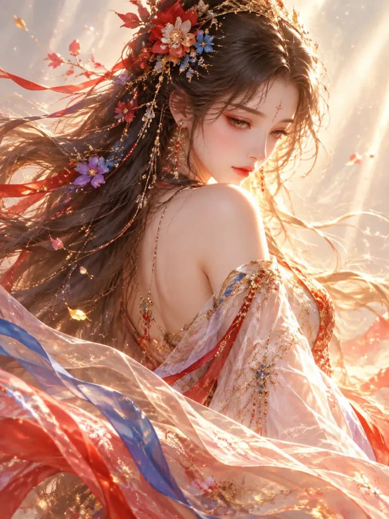 東洋ファンタジー 薄絹の肖像