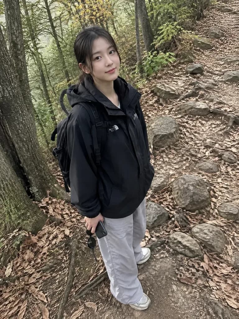 Istantanea Spontanea di Trekking con Smartphone