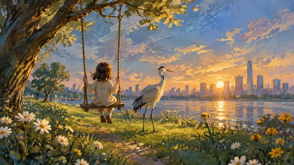 Crane Park Environment Concept Art