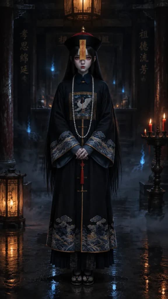 Jiangshi Maiden in Ancestral Hall